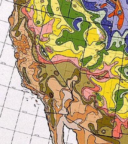 Hardiness Zone Map of the South Western U.S.