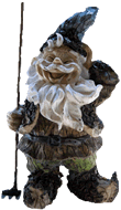 English Marigolds are an ideal companion plant for tomatoes. Charlie the Garden Gnome