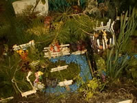 A Miniature Winnie the Pooh Garden