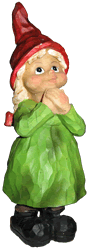 Powder Puff Plants are native to Bolivia, but are commonly grown in most tropical areas of the Americas Prism the Garden Gnomette